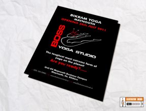 Boss Yoga Studios Flyer – Opening Kildare