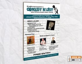 Comedy A3 Poster