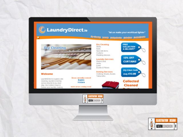 LaundryDirect.ie website
