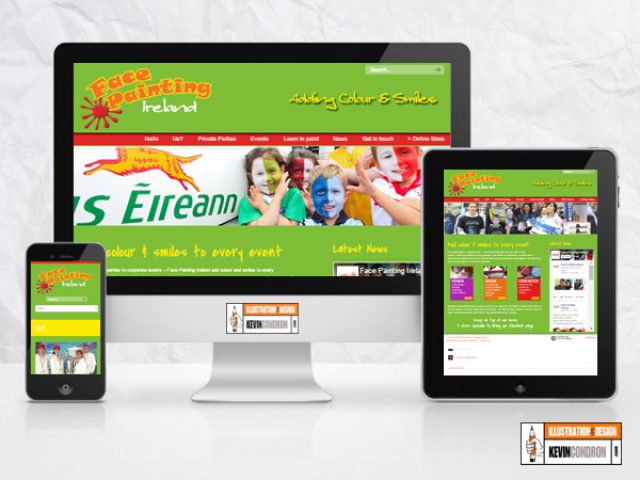 Face Painting Ireland Website