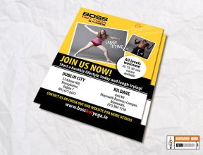 Boss Yoga Studios Flyer – Join us