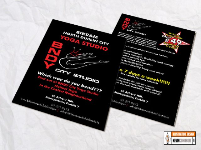 Boss Yoga Studios Flyer – Opening