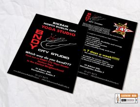 Boss Yoga Studios Flyer – Opening