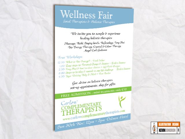 Carlow Therapists Fair A4 poster