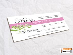 Nancy’s Reiki Room Gift Voucher