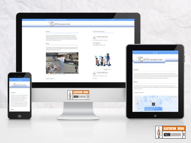 OC Bicycle & Baby website