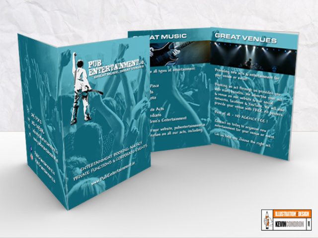 PubEntertainment.ie A6 Card