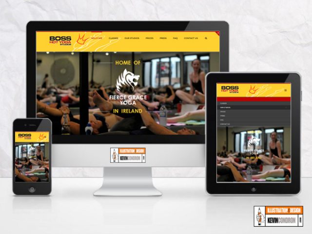 Boss Yoga Studios Website