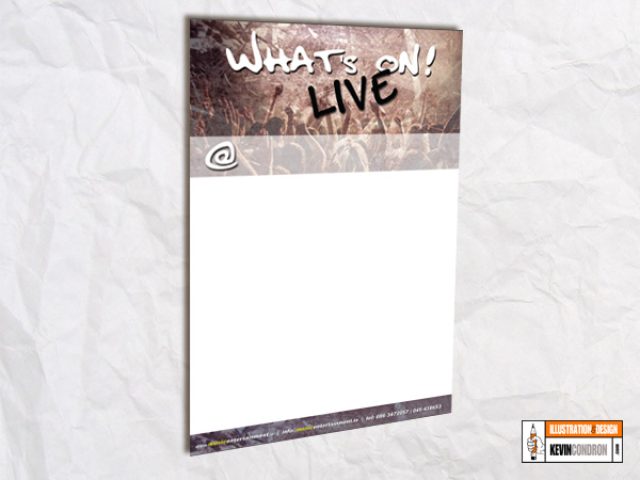 What’s On A3 Poster