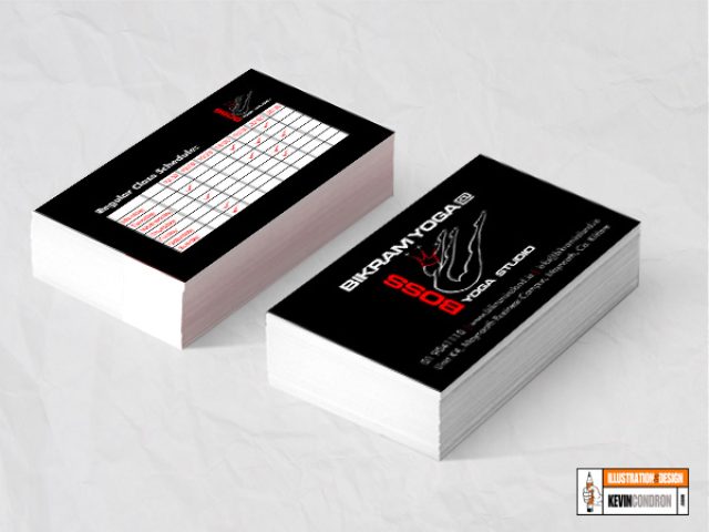 Boss Yoga Business Card