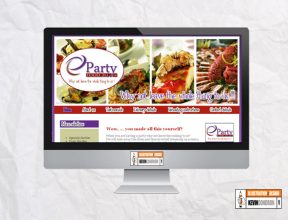 PartyFood2U.ie e-commerce website